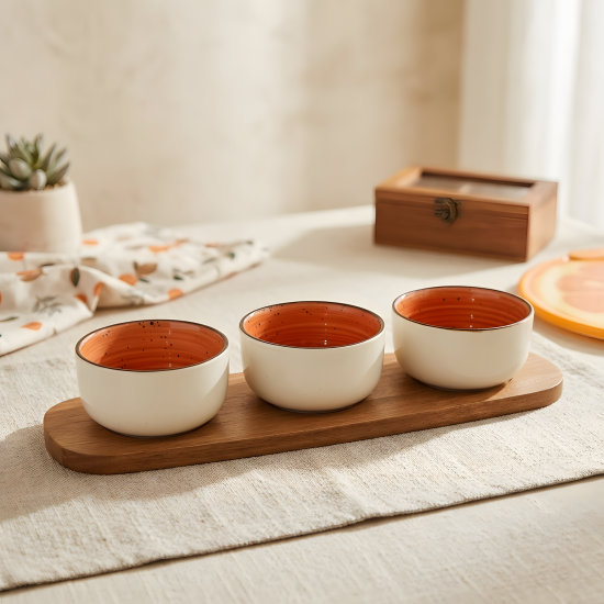 Nuts Bowl Set - 3 Pcs